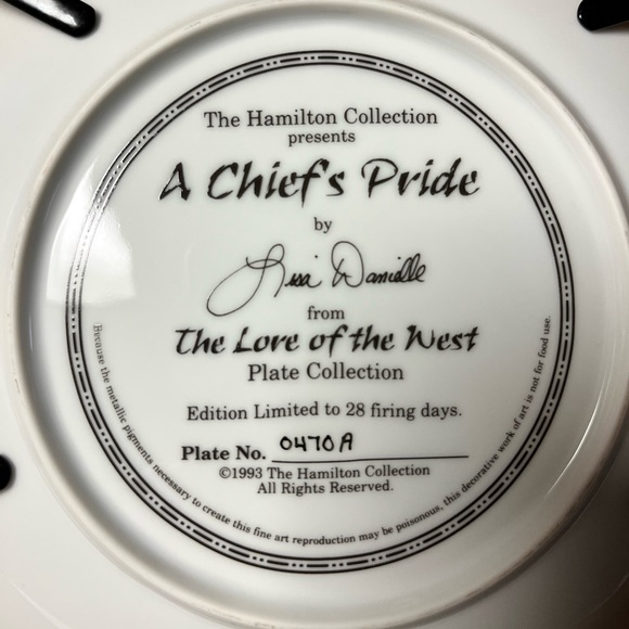 Hamilton Collection, Love Of The West Collection Plates, Set of 4. - Picture 4 of 13